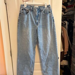 Abercrombie & Fitch Light Blue High Rise Jeans “The Loose”